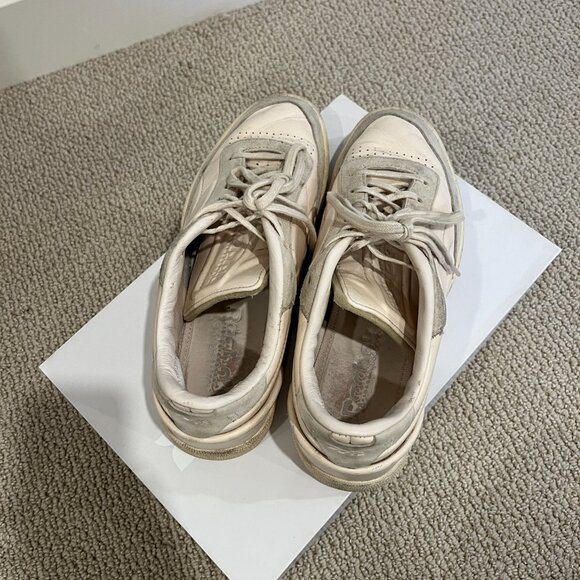 Reebok Victoria Beckham Leather Suede Sneakers Women Size 7.5 - Picture 3 of 8